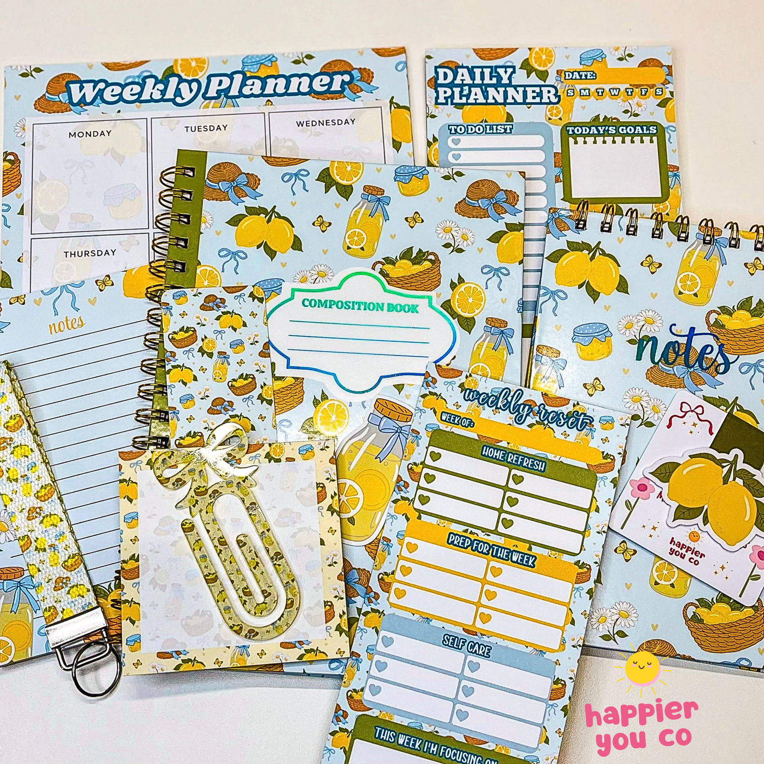 Lemon Daisy Picnic Collection